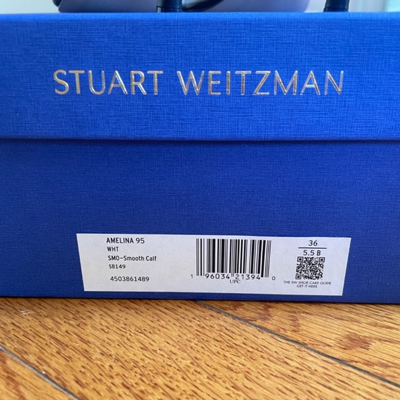 Stuart Weitzman Amelina Heeled Sandal Black 5.5 Brand New No Tags - Picture 4 of 7